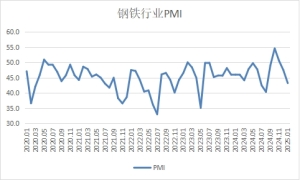 2025年1月钢铁PMI显示：季节性因素影响显现 钢铁行业偏弱运行 ...