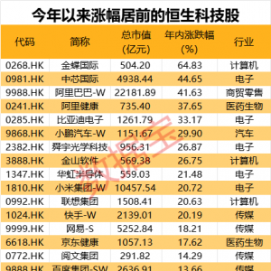 中国科技股价值重估，多股创新高！AI编程或将成为下一个爆点，概念股曝光 ...