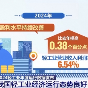袜子织出700亿元 轻工业的2024年终总结来了→