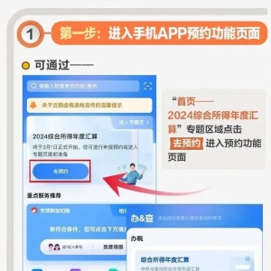 事关个税，今起预约！“手把手”教你操作→