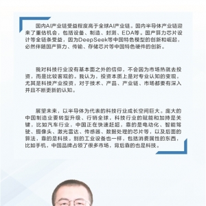 华安基金李欣： DeepSeek改变AI产业范式 对科技股投资产生重大影响 ...