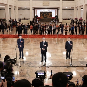 全国政协十四届三次会议首场“委员通道”集体采访活动举行 ...