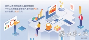 公募基金管理人年内自购金额超7亿元