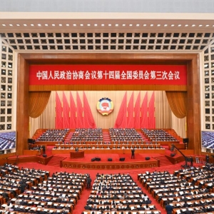 【组图】全国政协十四届三次会议举行第三次全体会议