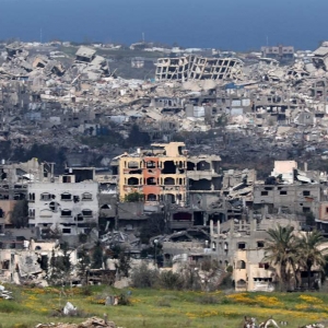 以色列空袭击中加沙地带中部一联合国机构 至少5人受伤