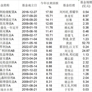 凭借重仓可转债，“固收+”今年又行了