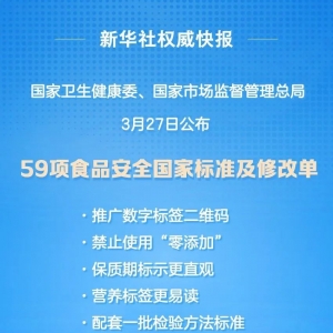 禁用“零添加”！新国标来了