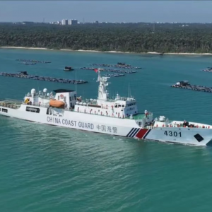 中越海警开展2025年第一次北部湾联合巡逻