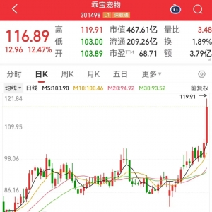 宠物经济第一股，新纪录！科技巨头Meta大动作，这些绩优股滞涨 ...