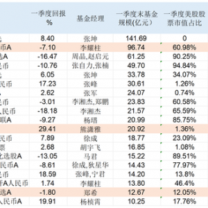 “投资中国”正当时，QDII持仓新动态：绩优基减配美股、增持中国资产 ...