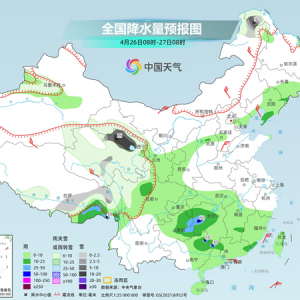 本周末南方大部降雨并伴有强对流 冷空气自西向东影响北方地区 ...
