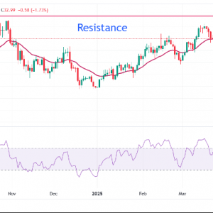 白银价格预测：银价暴跌至33.00美元附近