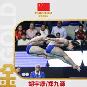 中国队夺跳水世界杯总决赛首金