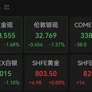 黄金、白银全线跳水！联合国秘书长：世界承受不起印巴军事对抗！ ...