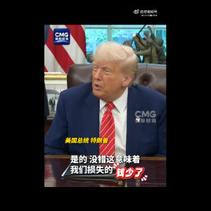 特朗普又“语出惊人”：港口货运量大减是好事 意味着美国损失的钱少了！加州州长抨击 ...