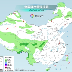 本周北方将现大范围高温 中东部降雨发展增多