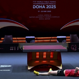 孙颖莎哭了，王楚钦笑了