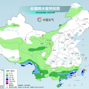 南方强降雨趋于结束北方暖热持续 月底中东部大范围降雨降温来袭 ...