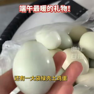 当废纸箱遇见土鸡蛋