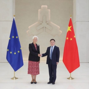 潘功胜与欧洲中央银行行长拉加德举行中欧央行行长首次年度会晤 ...