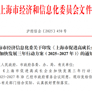 上海，大动作！研究推出独角兽上市服务举措！
