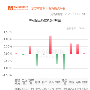 期市收评