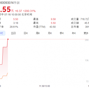 大涨200%  市值近4000！新能源“巨无霸”开市
