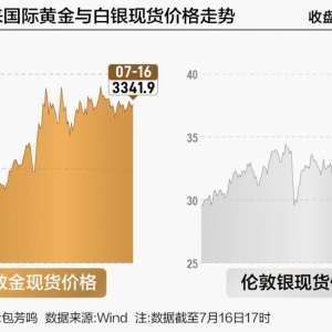 贵金属“击鼓传花” 白银接力年内飙涨33%