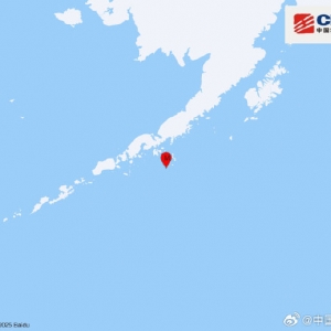 美国阿拉斯加州以南海域发生6.2级地震