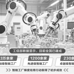 智能工厂梯度培育见成效 中国制造重塑生产范式