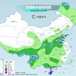 未来三天北方强降雨逐步转移 江南中东部高温闷热天气持续