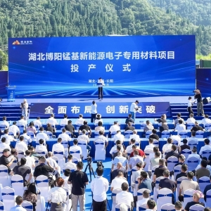 长阳打造锰基新能源材料全产业链基地 湖北博阳锰基新能源电子专用材料项目投产 ...