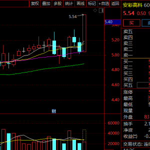 600207，3分钟，垂直涨停！这一板块，多股盘中异动！