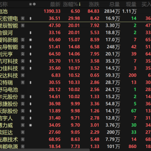 政策利好突发！电池、能源金属及光伏设备板块爆发 反内卷点燃市场热情【SMM热点】 ...