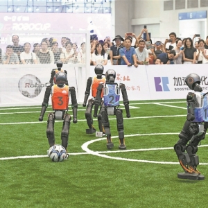 【图片新闻】2025亚太机器人世界杯重庆国际邀请赛开赛