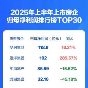 透视半年报｜华润置地日赚超6000万，“碧万融”仍亏损