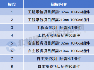 中国能建17GW组件集采大单招标