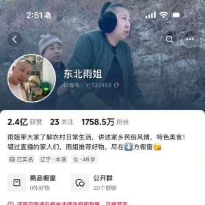 未缴纳罚款，“东北雨姐”带货红薯粉厂商被强制执行671万元 ...