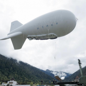 “大白鲸”成功在5500米高空遨游 我国浮空艇试验有新突破