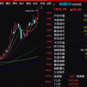半导体，集体爆发！科创50指数，表现亮眼！