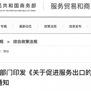 事关服务出口！九部门，重磅印发！