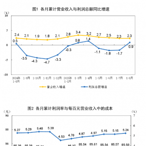 国家统计局：2025年1—8月份全国规模以上工业企业利润增长0.9% ...