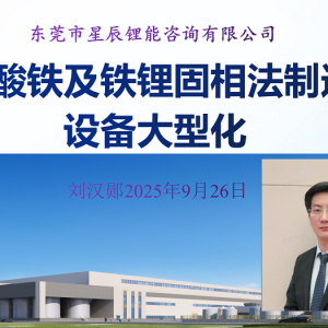大咖分享：磷酸铁及铁锂固相法制造设备大型化【亚洲电池材料合作沙龙】 ...