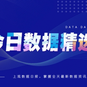 今日数据精选：中秋白酒销售或同比下滑超20%；外卖骑手国庆开始要缴个税了 ...