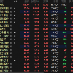 电池、储能、固态电池板块爆发！储能企业“爆单” 固态电池迎新突破【SMM热点】 ...