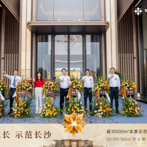 中建博萃府超10000㎡实景示范区开放 资讯 房产网