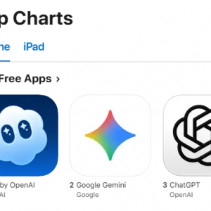OpenAI再造爆款？AI视频社交应用Sora问鼎苹果热门App榜单