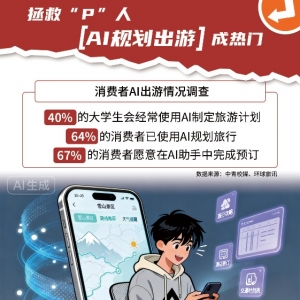 这条AI生成的视频 总结了年轻人国庆旅游四大“新模式”