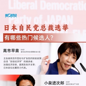 一图读懂：日本自民党总裁选举今投票 五位热门候选人有哪些政策？ ...