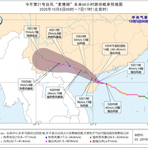 红色预警！强台风“麦德姆”将登陆 最新路径公布
